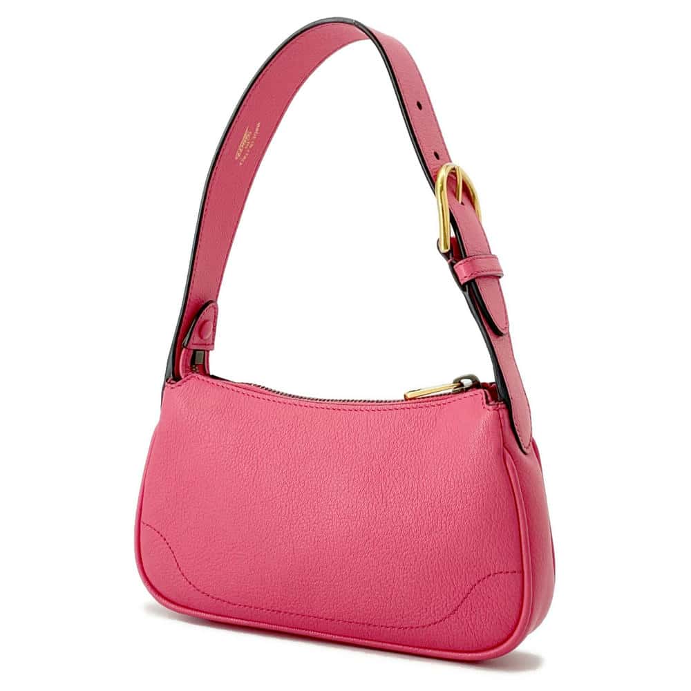 GUCCI GG Marmont Aphrodite Shoulder Pink739076 Leather Size Mini