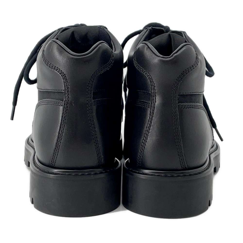 LOUIS VUITTON Oberkampf Line Short Boots Noir Leather Size 6 1/2