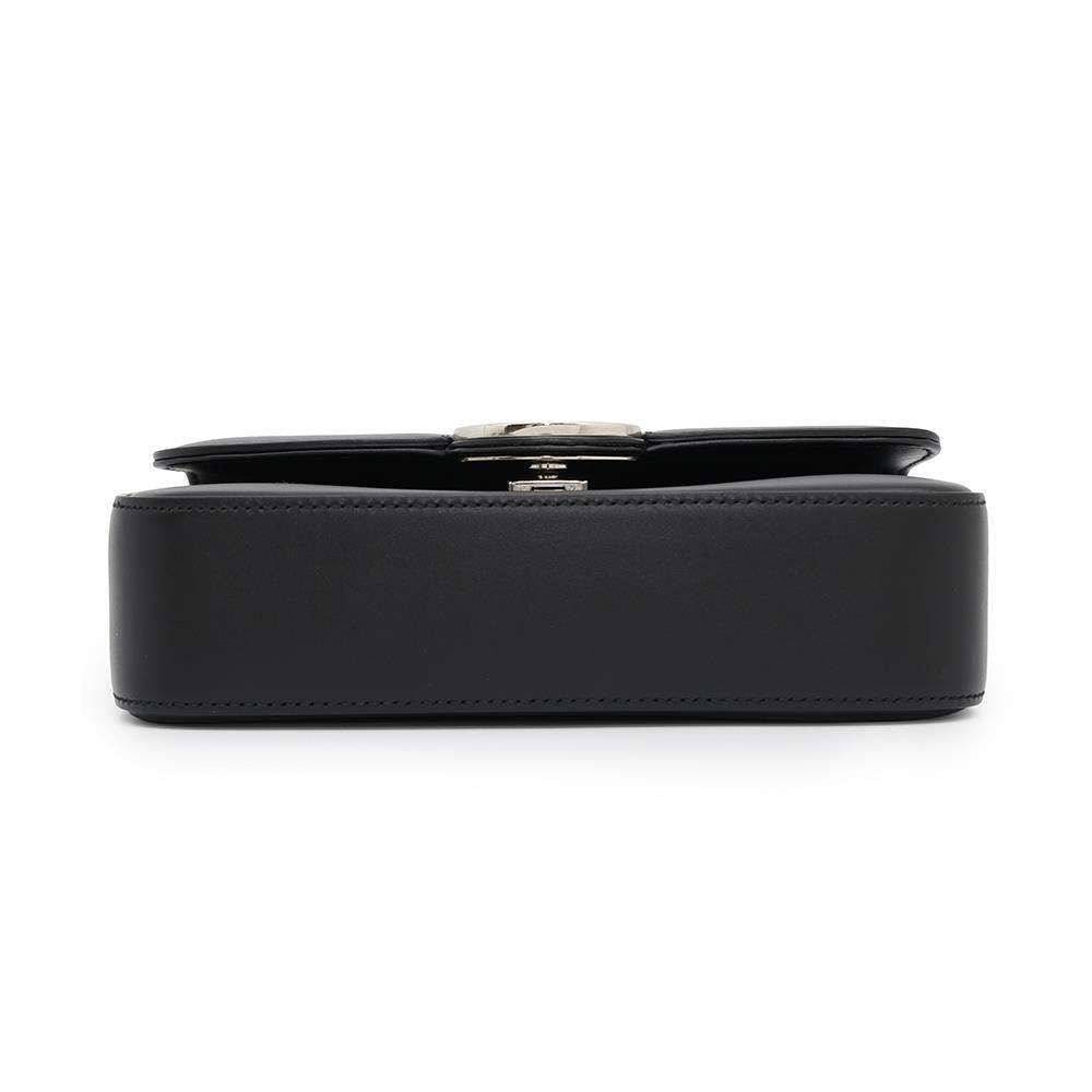 GUCCI Petit GG 2way Shoulder Bag Black739722 Leather