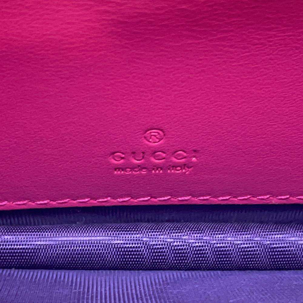 GUCCI GG Marmont Quilted 2wayShoulder Bag Pink723777 Nylon Leather