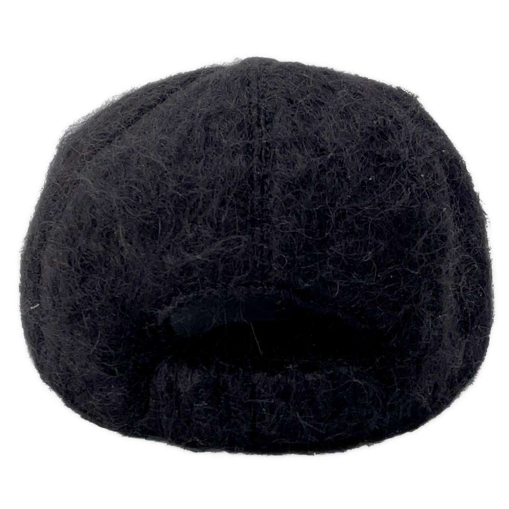 GUCCI Petite GG Marmont Baseball Cap Size M Black729349 Mohair