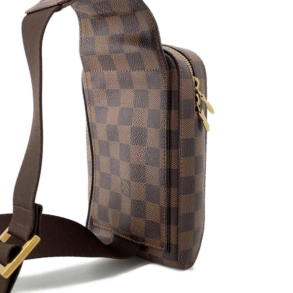 LOUIS VUITTON Geronimos RedN51994 Damier Ebene Canvas