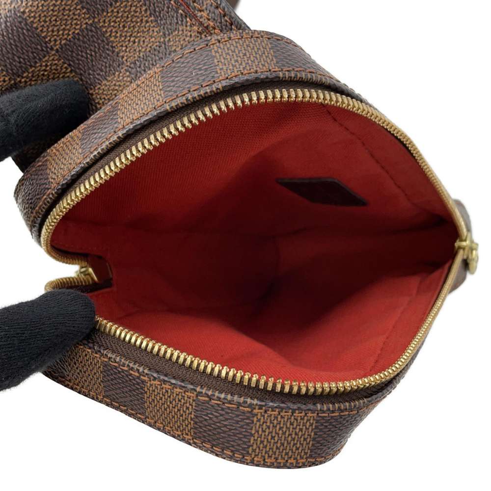 LOUIS VUITTON Geronimos RedN51994 Damier Ebene Canvas
