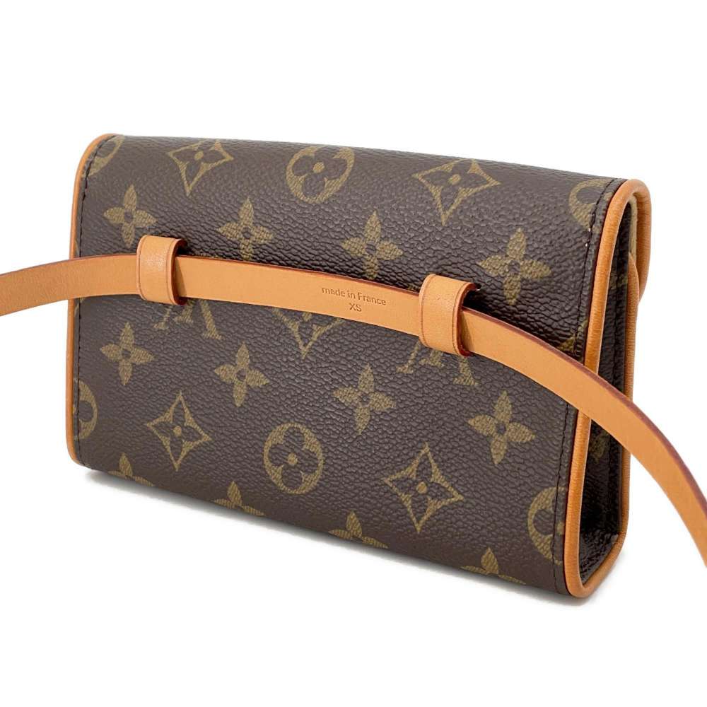 LOUIS VUITTON Pochette Florentine BrownM51855 Monogram Size XS