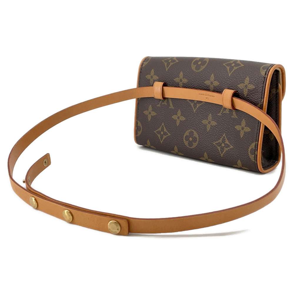 LOUIS VUITTON Pochette Florentine BrownM51855 Monogram Size XS