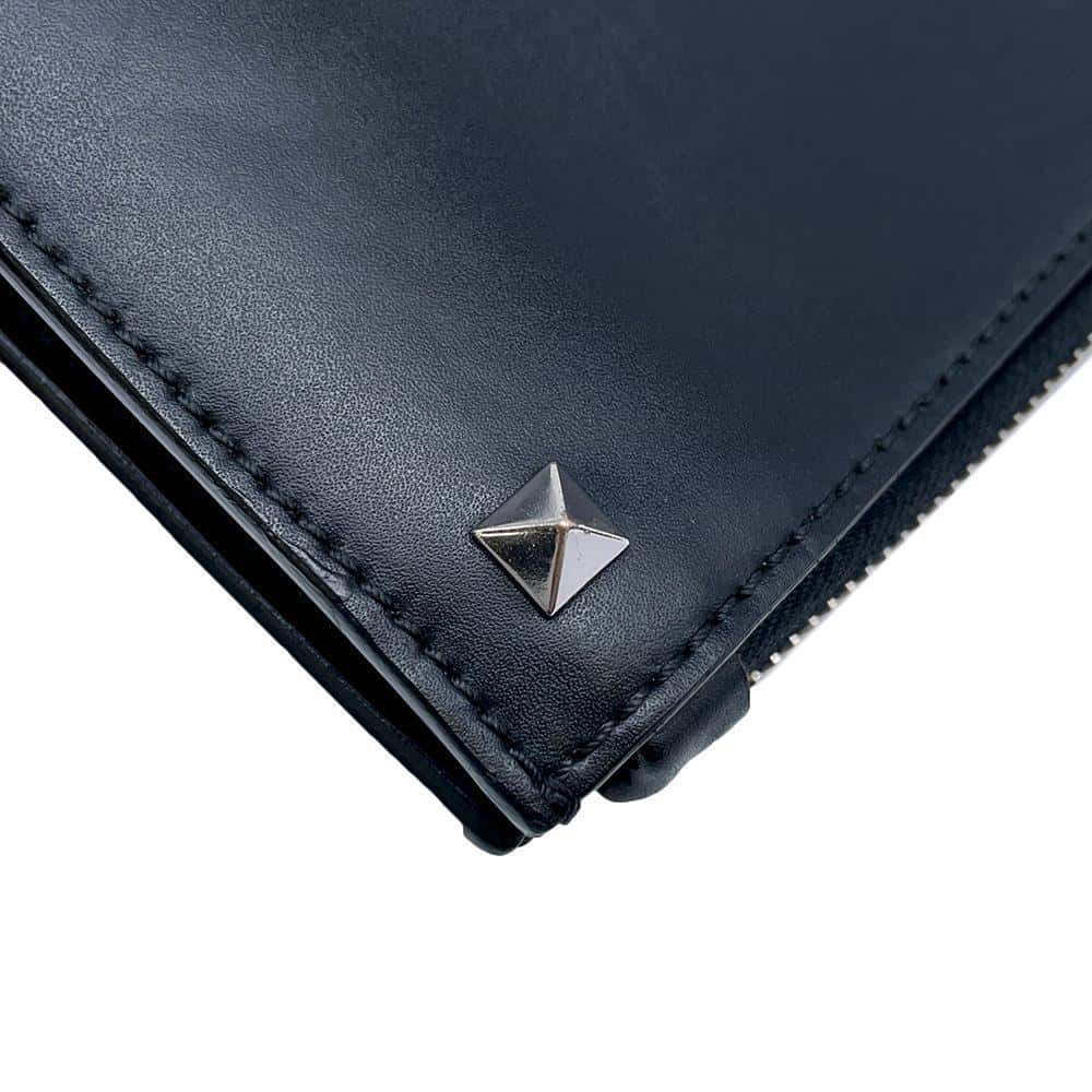 Valentino Garavani VLTN Clutch Bag BlackWY2B0692WJW0NI Leather