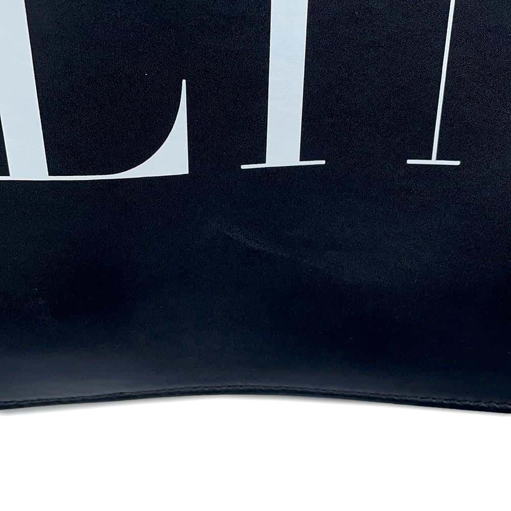 Valentino Garavani VLTN Clutch Bag BlackWY2B0692WJW0NI Leather