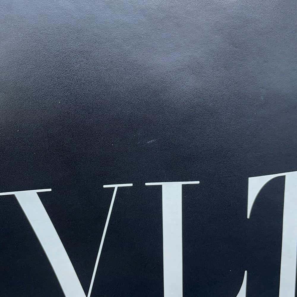 Valentino Garavani VLTN Clutch Bag BlackWY2B0692WJW0NI Leather