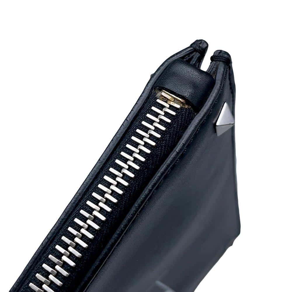 Valentino Garavani VLTN Clutch Bag BlackWY2B0692WJW0NI Leather