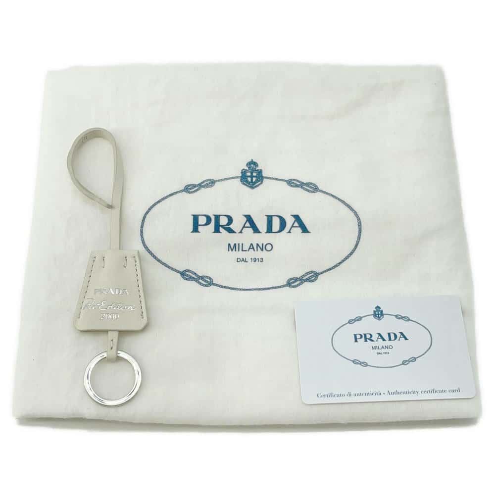PRADA Shoulder Bag White1NE515 Wool