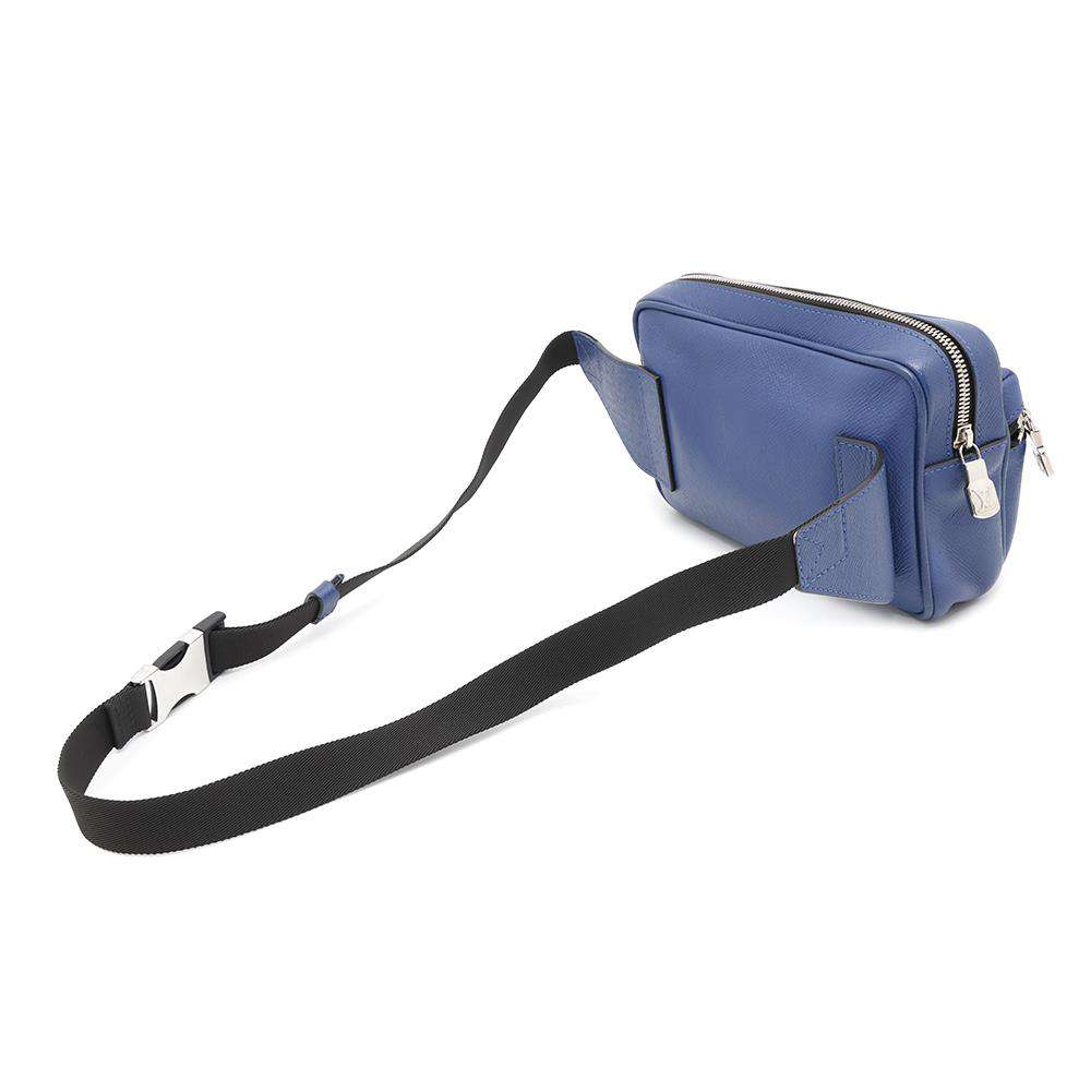 LOUIS VUITTON Bumbag / Outdoor CobaltM33455 Taiga Leather