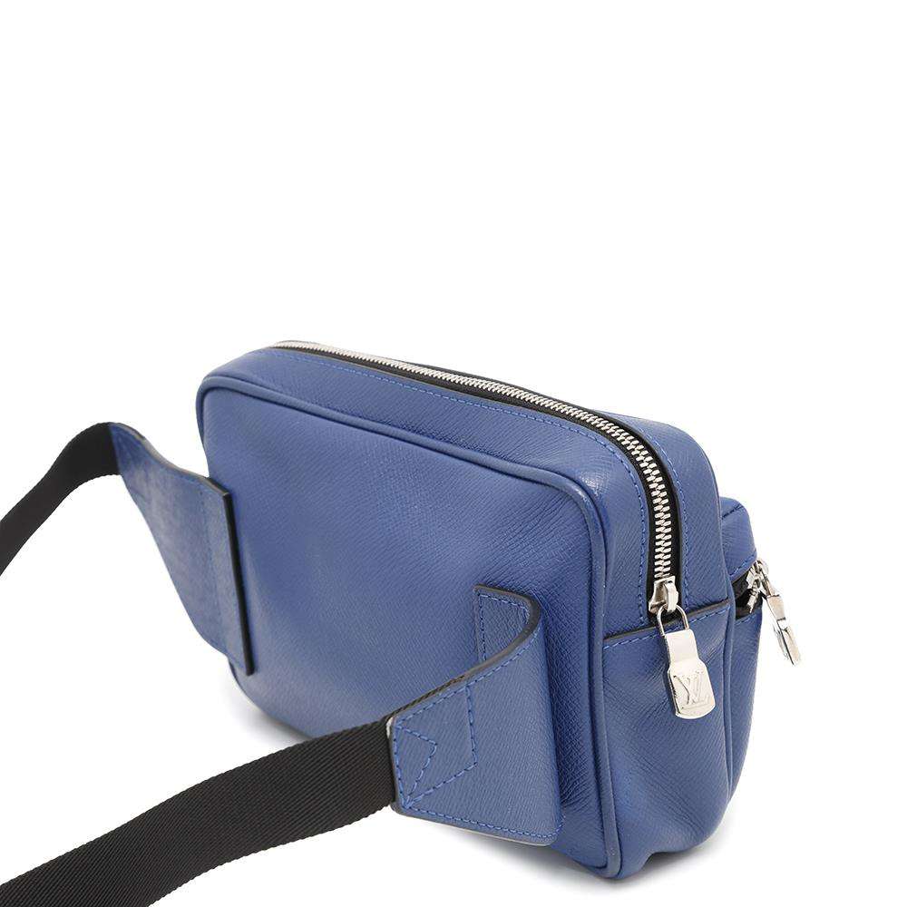 LOUIS VUITTON Bumbag / Outdoor CobaltM33455 Taiga Leather