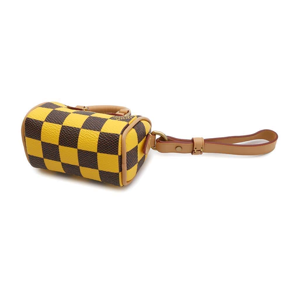 LOUIS VUITTON Pouch Mini・Speedy Yellow/BrownM01694 Damier・Pop