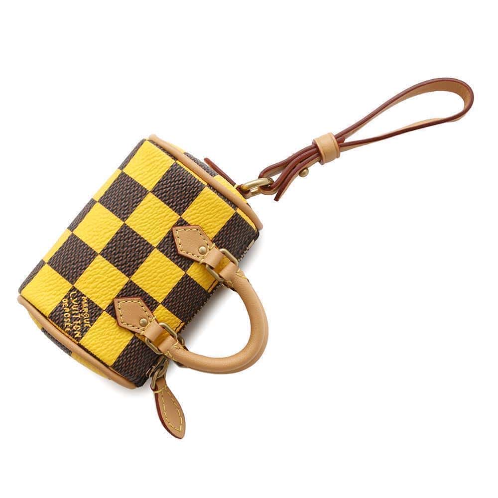 LOUIS VUITTON Pouch Mini・Speedy Yellow/BrownM01694 Damier・Pop