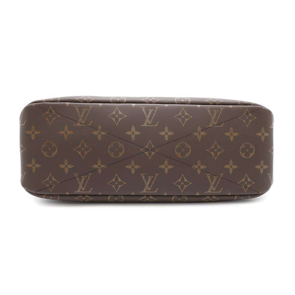 LOUIS VUITTON Shopper Tote BrownM13928 Monogram・Calf Leather Size MM