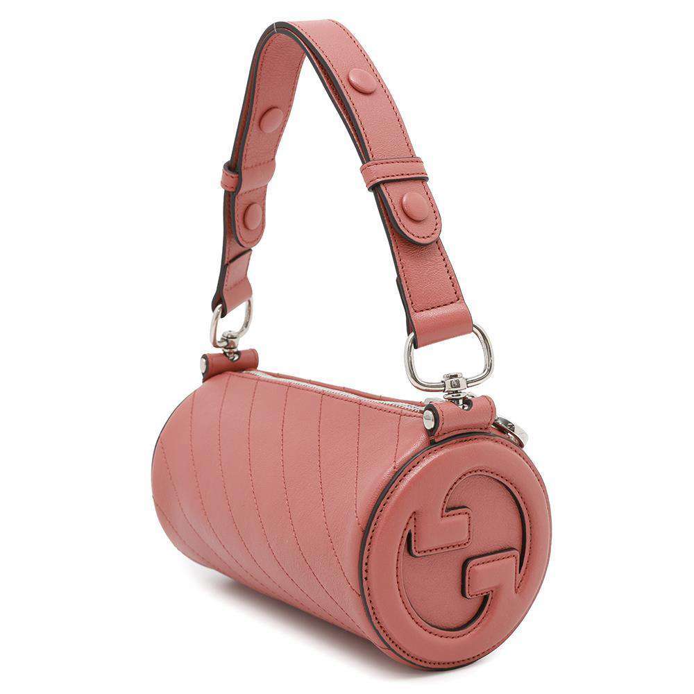 GUCCI Blondie Shoulder Bag Pink760170 Leather Size Mini