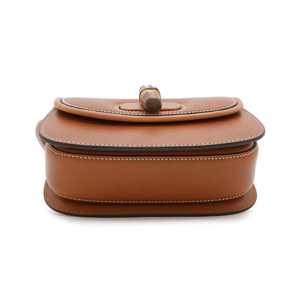 GUCCI Bamboo belt bag Brown681137 Leather