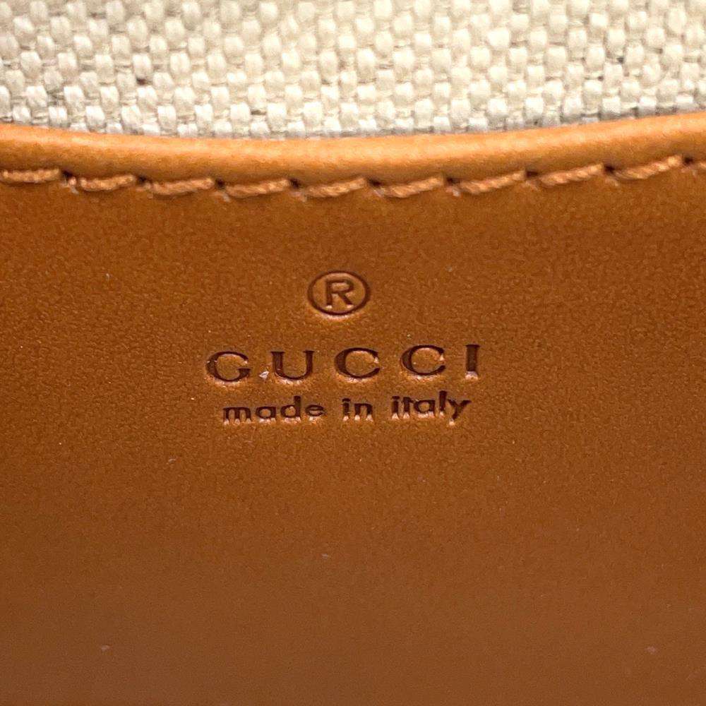 GUCCI Bamboo belt bag Brown681137 Leather