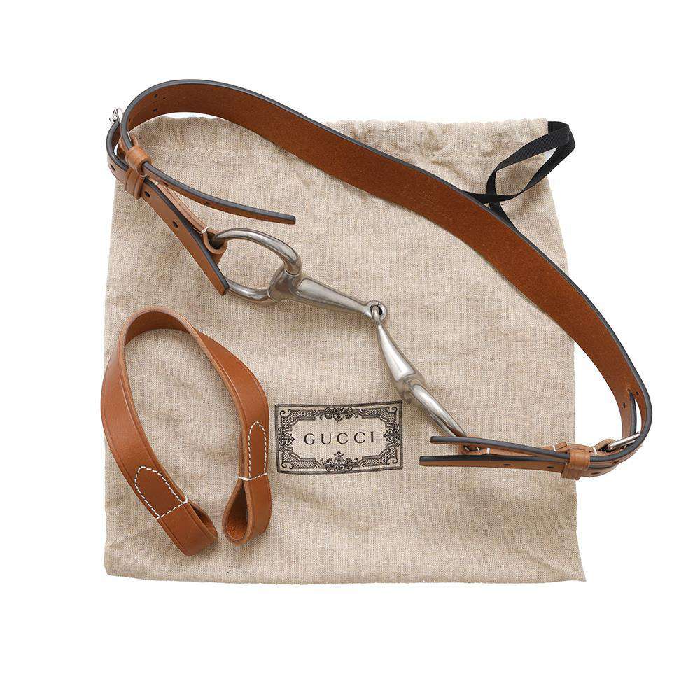 GUCCI Bamboo belt bag Brown681137 Leather