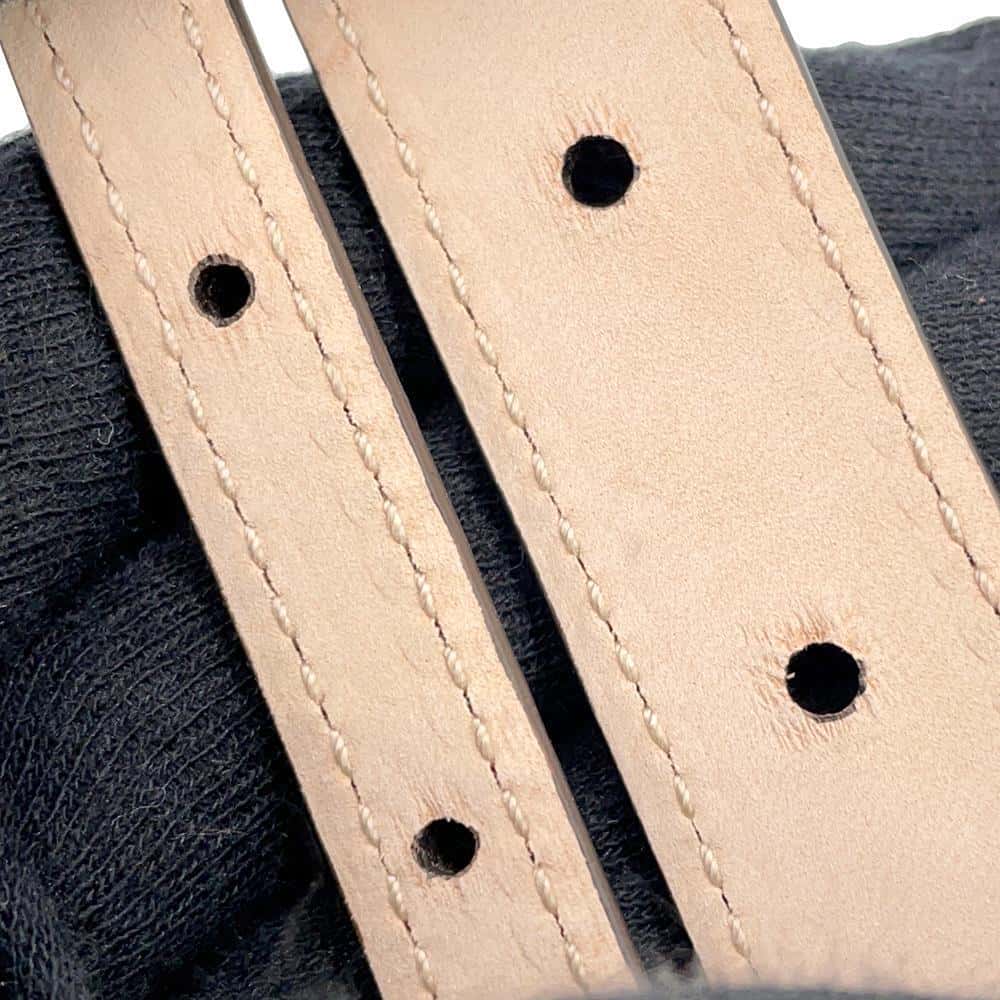 GUCCI GG Supreme Bamboo1947 Belt Bag Beige/Brown681137 PVC Leather Size Mini