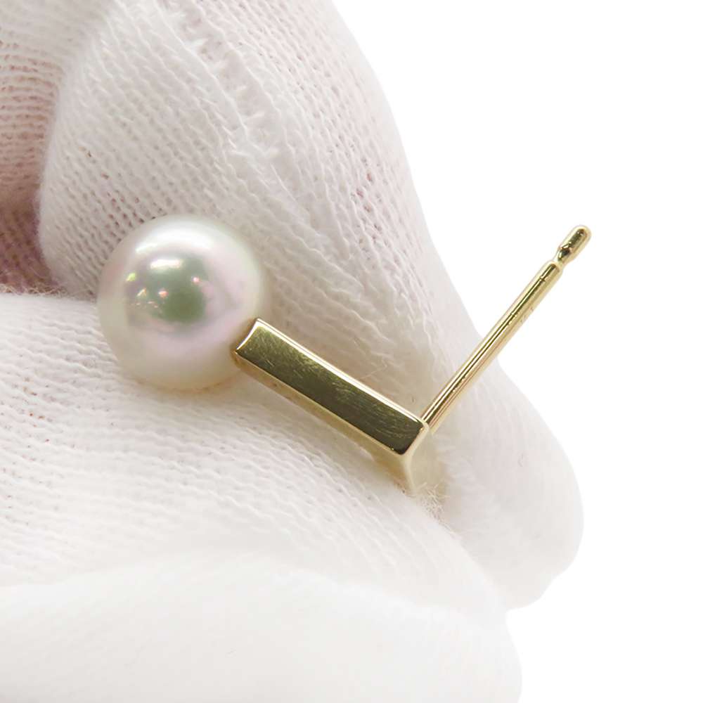 TASAKI Balance Note EarringsE-3980 18K Yellow Gold