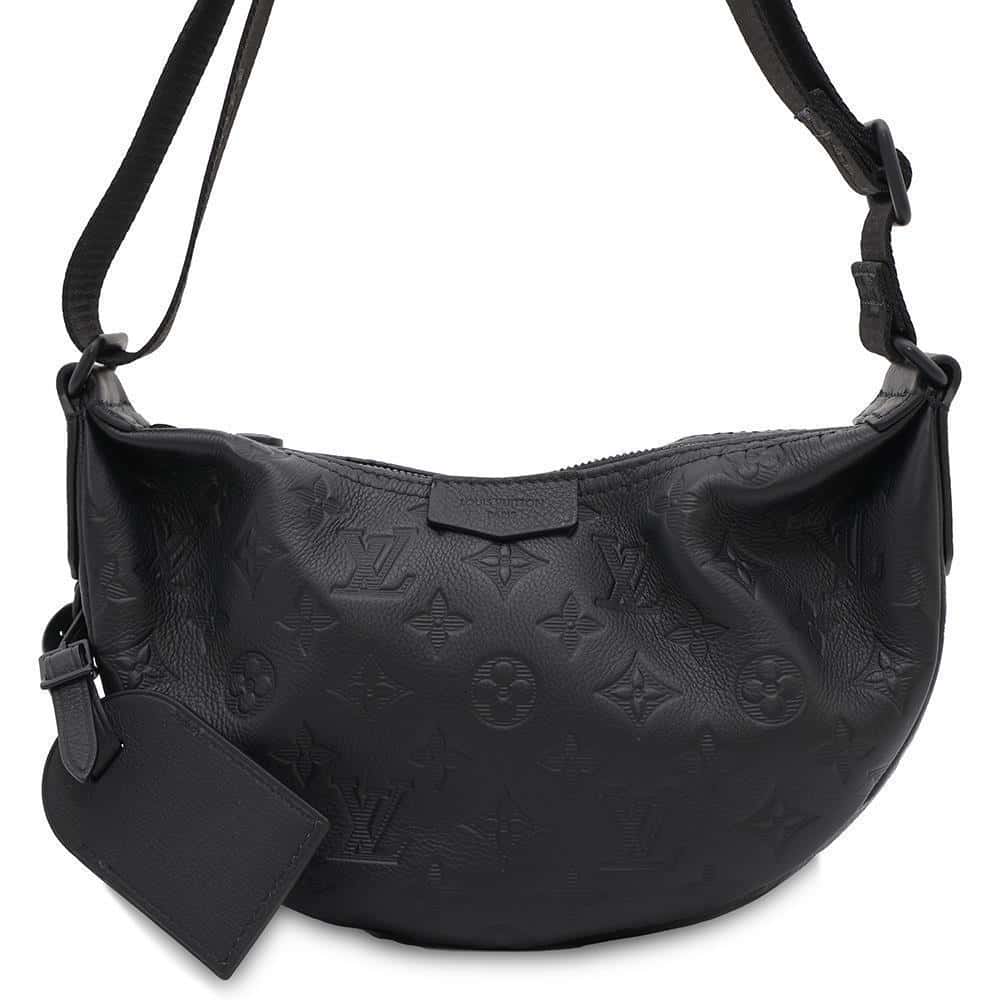 LOUIS VUITTON Hammock bag BlackM12510 Monogram Shadow Size PM