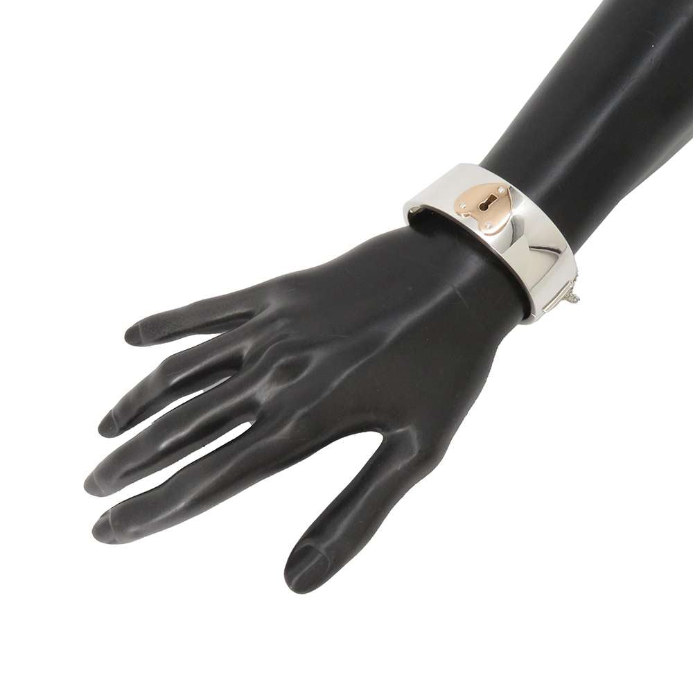 TIFFANY&Co. Heart Rock Bangle SV925 K18PG