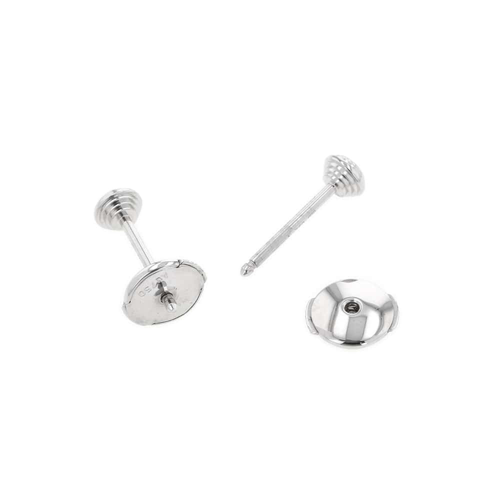 CARTIER Damour Earrings Size XSB8301213 18K White Gold