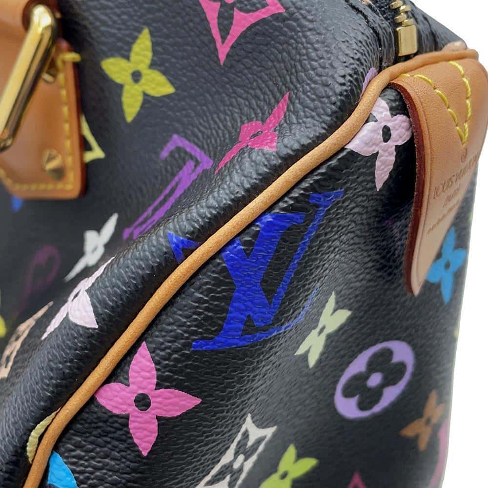 LOUIS VUITTON Speedy NoirM92642 Monogram・Multicolor Size 30