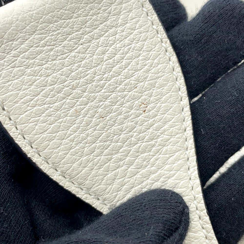PRADA Shoulder Bag White1BH191 Leather