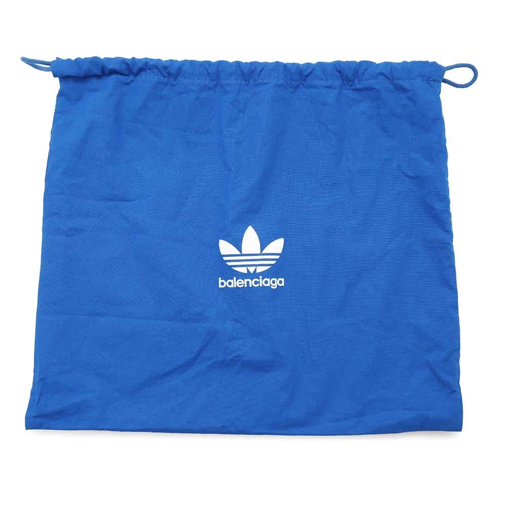 BALENCIAGA Adidas collaboration Shoulder Black/Blue725437 Nylon Canvas