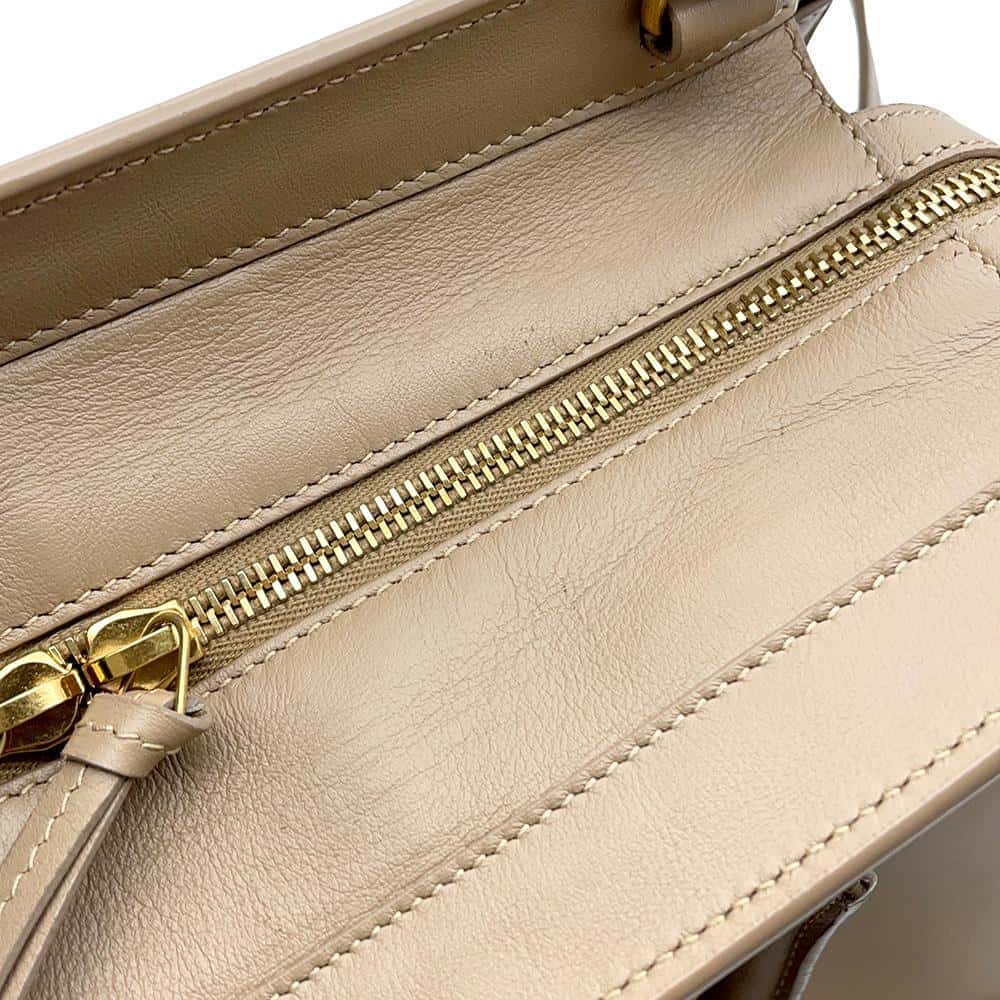 SAINT LAURENT PARIS Eastside 2wayBag Beige553818 Leather Size Medium