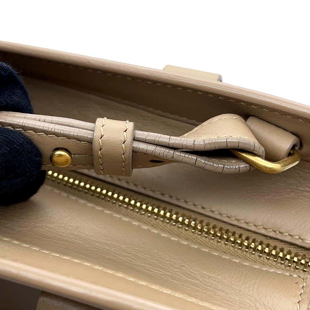 SAINT LAURENT PARIS Eastside 2wayBag Beige553818 Leather Size Medium