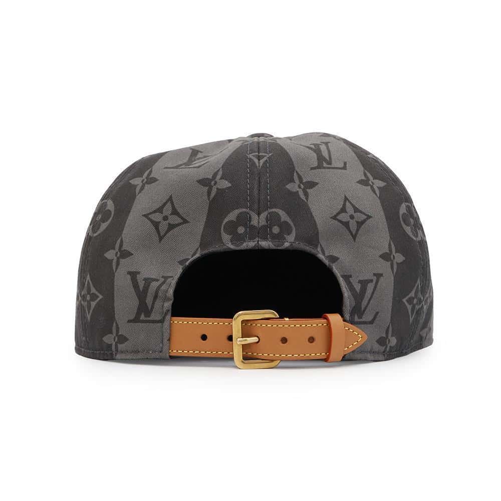 LOUIS VUITTON LV MADE Stripe NIGOCollaboration Cap Size L GrayMP3259 Cotton100%