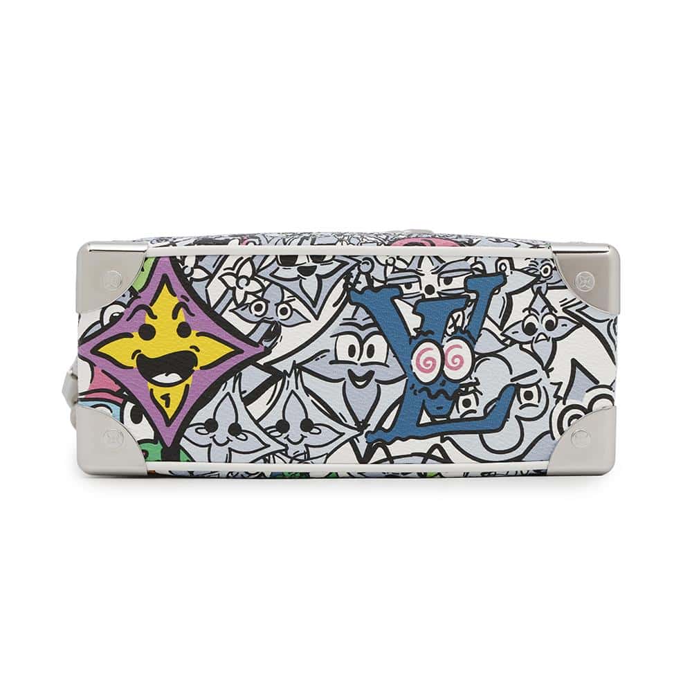 LOUIS VUITTON Mini Soft Trunk White/MulticolorM82008 Monogram・Comic