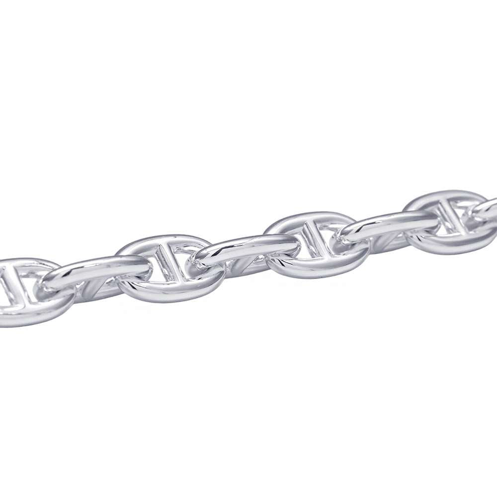 HERMES Chaine d'Ancre Bracelet 15 frames Size MM SV925