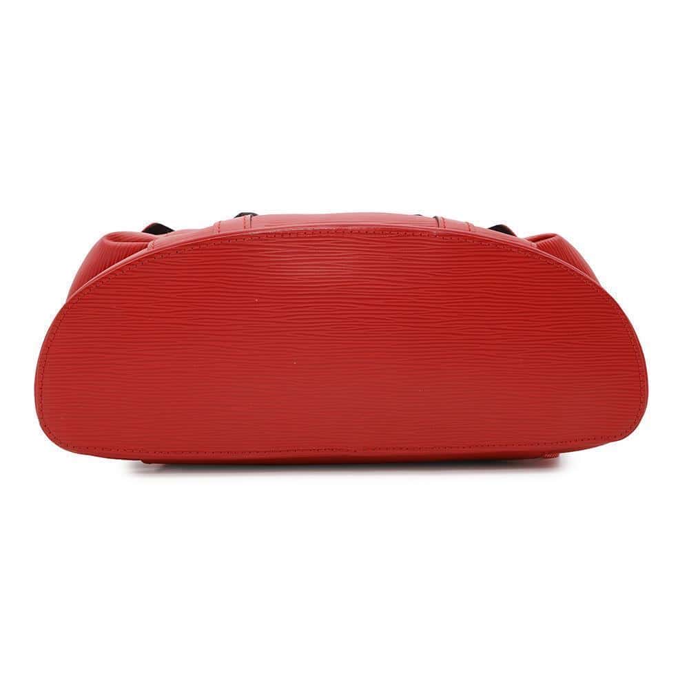 LOUIS VUITTON Christopher Red/NoirM53414 Epi Leather Supreme Size PM