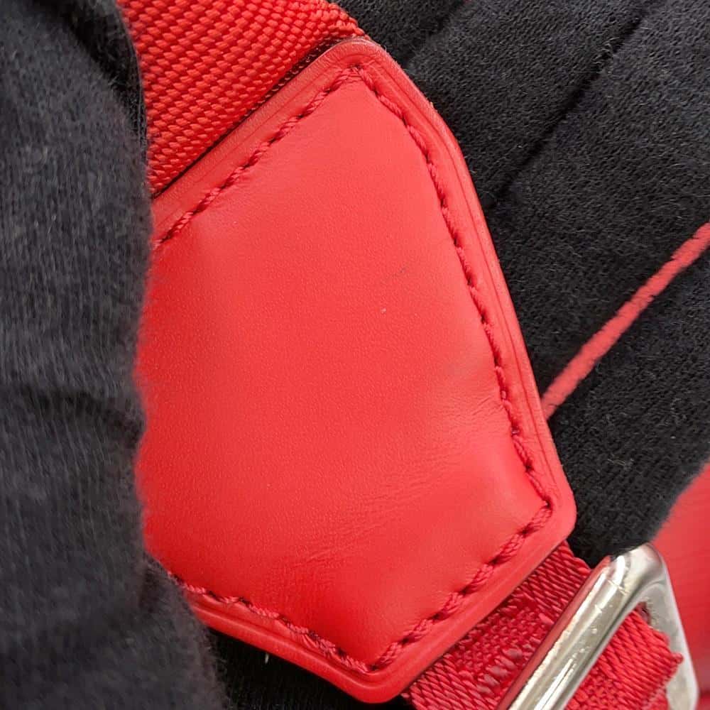 LOUIS VUITTON Christopher Red/NoirM53414 Epi Leather Supreme Size PM