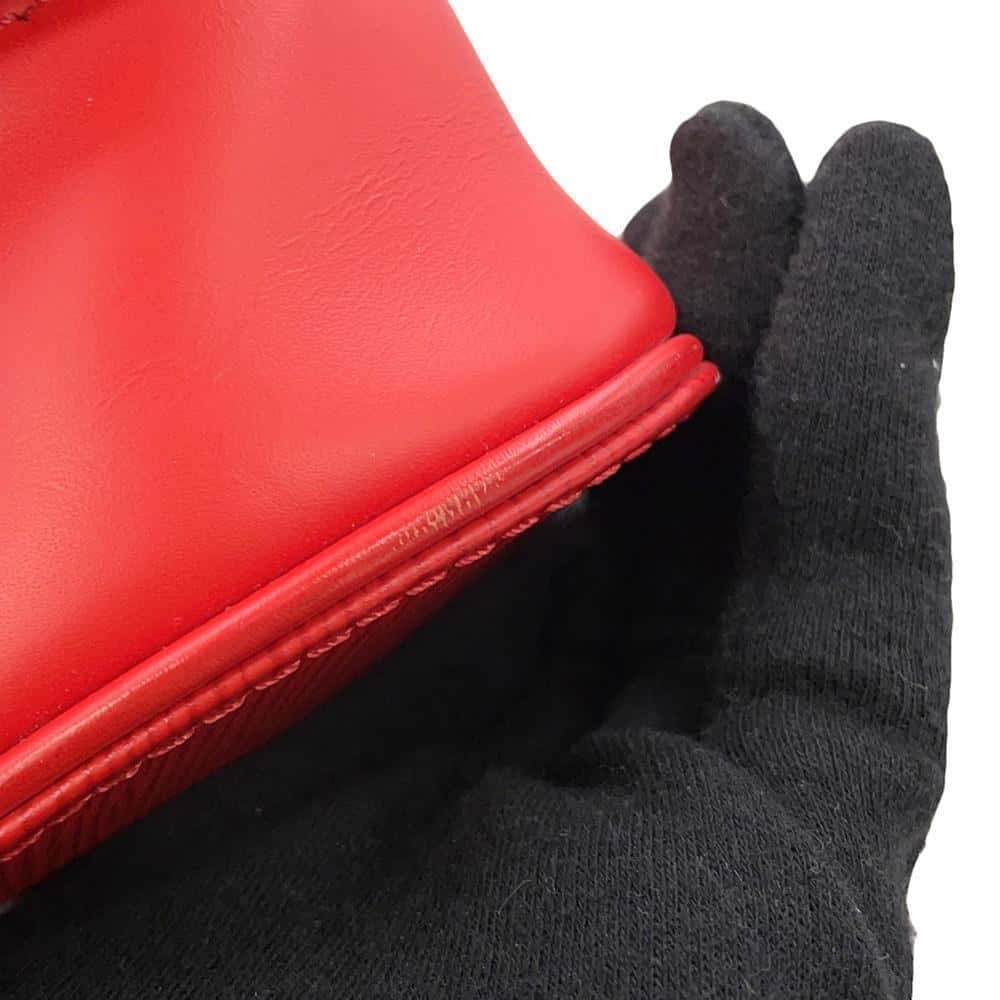 LOUIS VUITTON Christopher Red/NoirM53414 Epi Leather Supreme Size PM