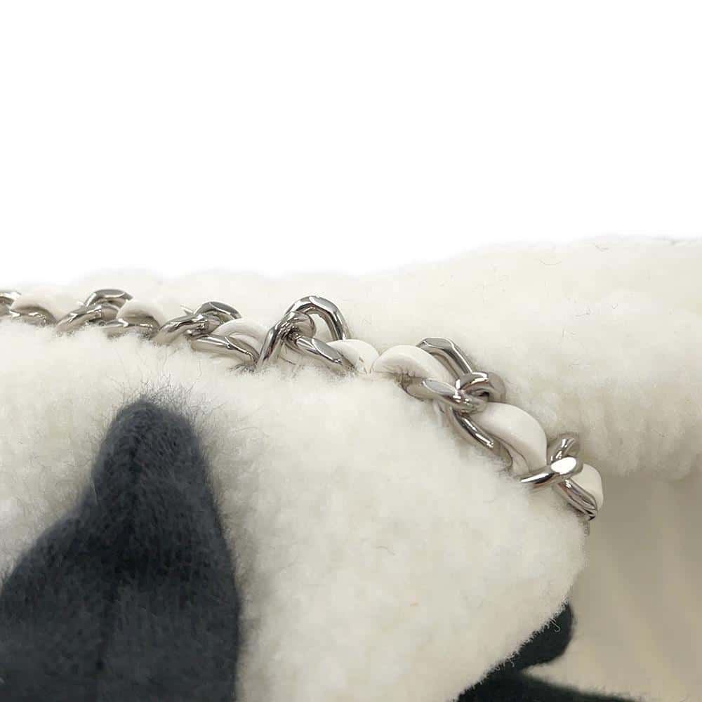 CHANEL Jacket Lion Button Size 34 WhiteP73520 Polyamide100%