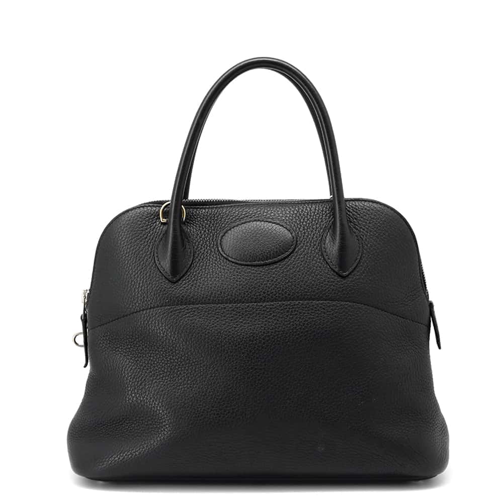 HERMES Bolide Black Taurillon Clemence Size 31