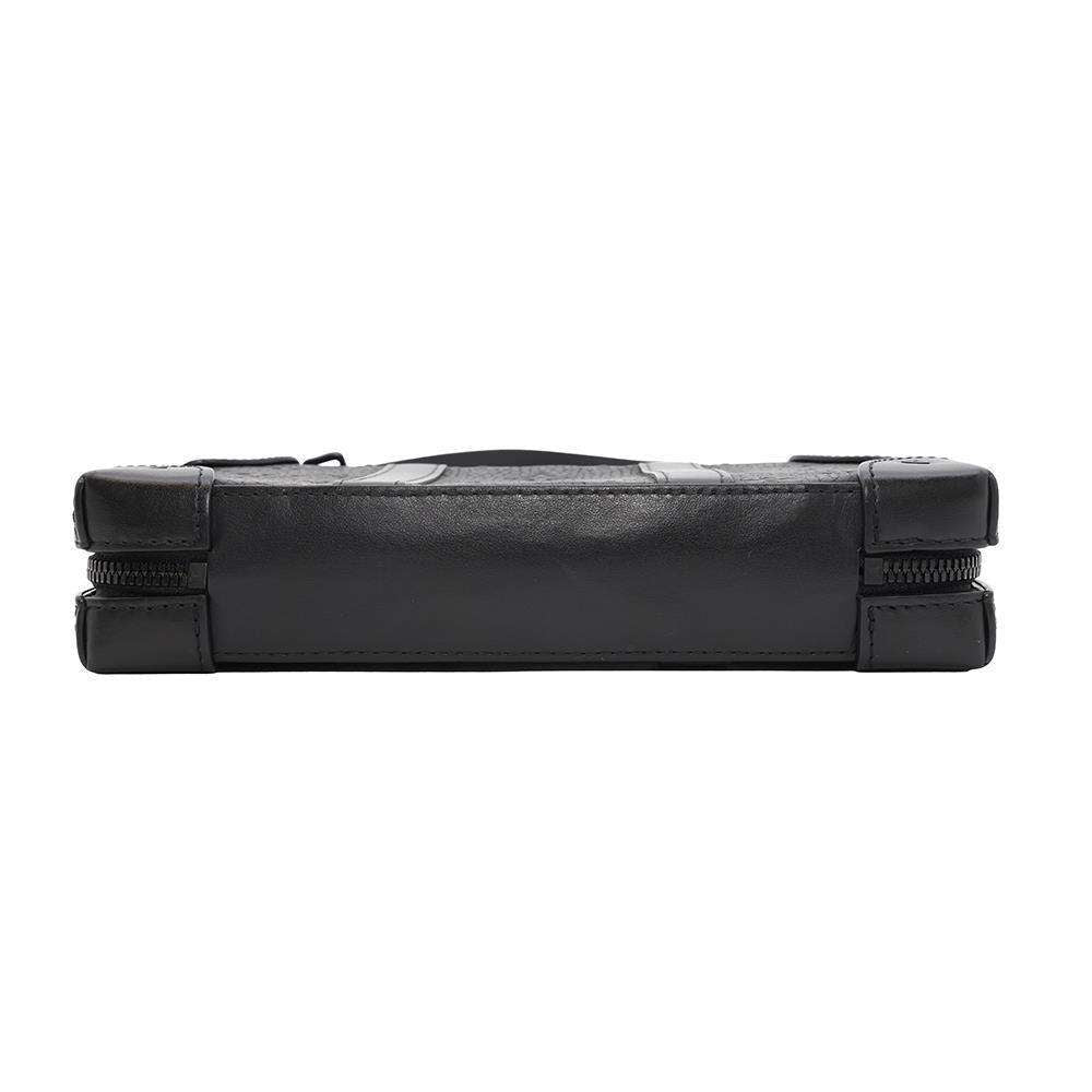 LOUIS VUITTON Soft Trunk / Wallet NoirM80224 Monogram・Taurillon