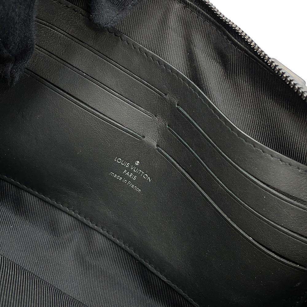 LOUIS VUITTON Soft Trunk / Wallet NoirM80224 Monogram・Taurillon
