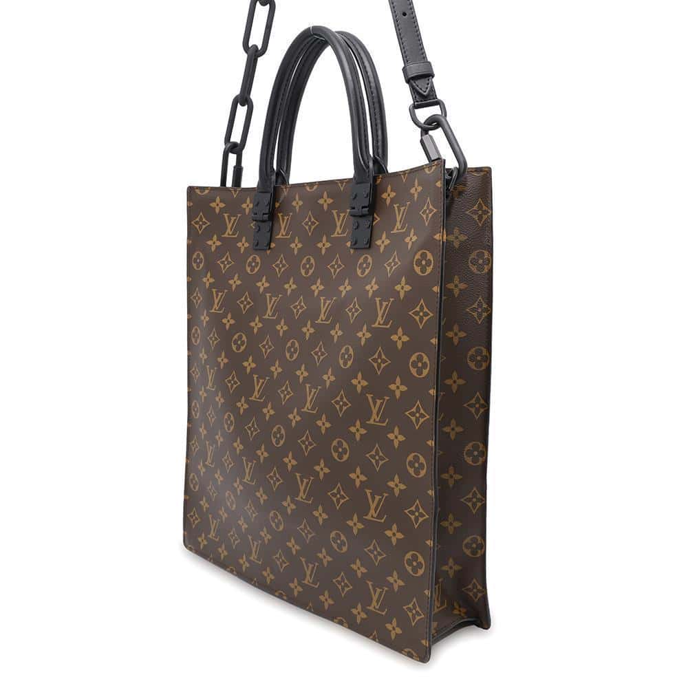 LOUIS VUITTON Sac Plat BlackM44475 Monogram / Solar Powered Ray Virgil Abloh