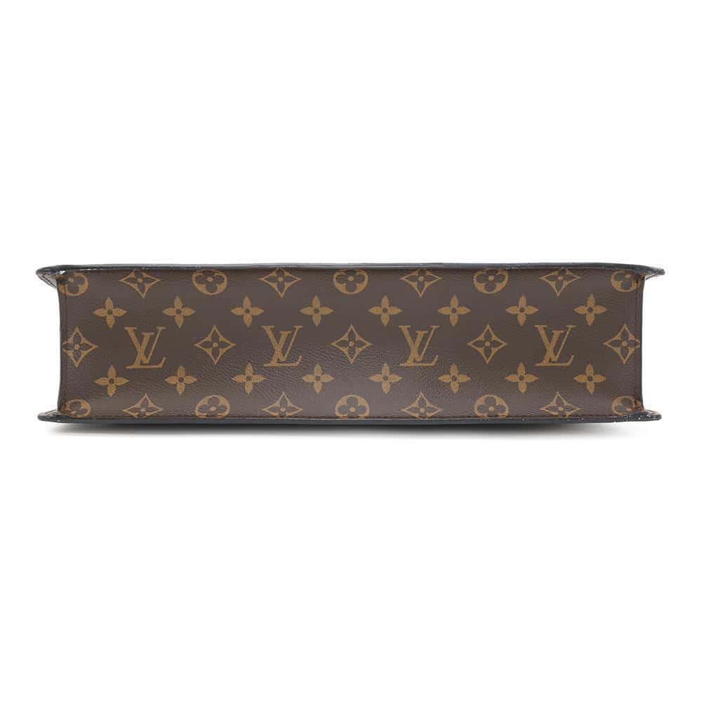 LOUIS VUITTON Sac Plat BlackM44475 Monogram / Solar Powered Ray Virgil Abloh