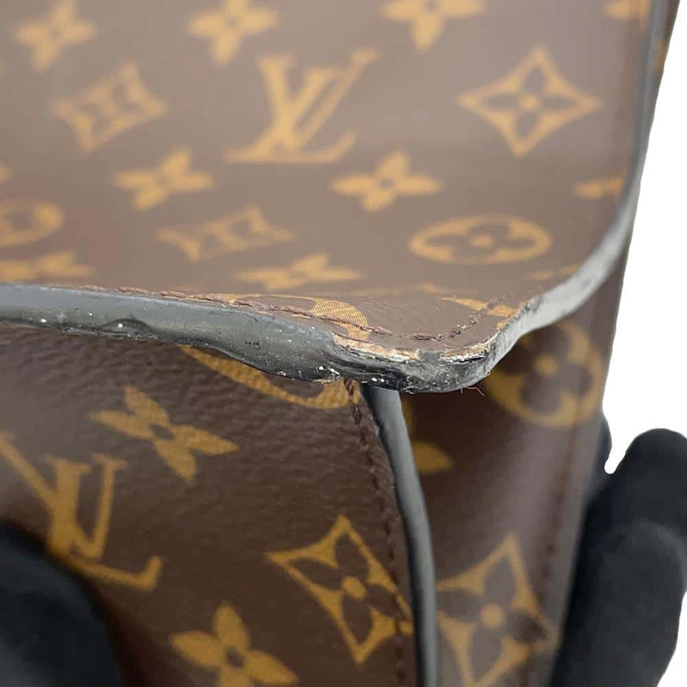 LOUIS VUITTON Sac Plat BlackM44475 Monogram / Solar Powered Ray Virgil Abloh
