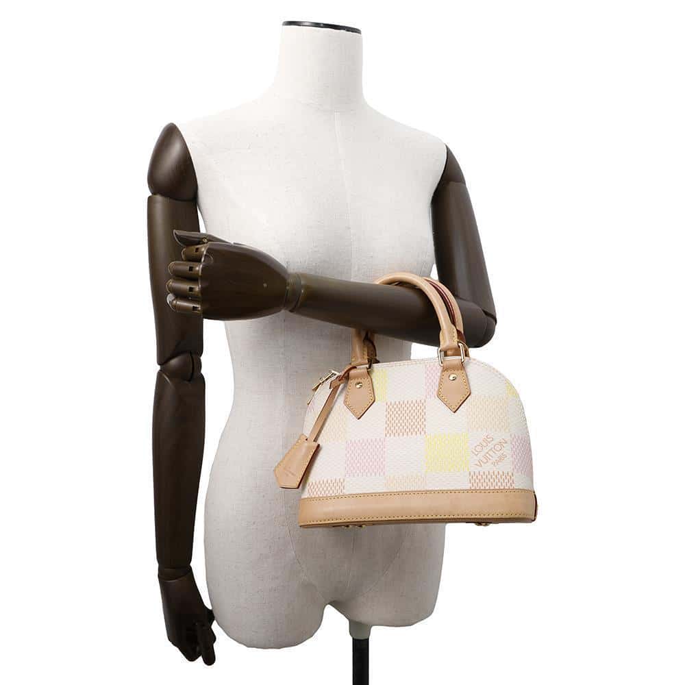 LOUIS VUITTON Alma Damierious PeachN40516 Damier Ebene Canvas Size BB