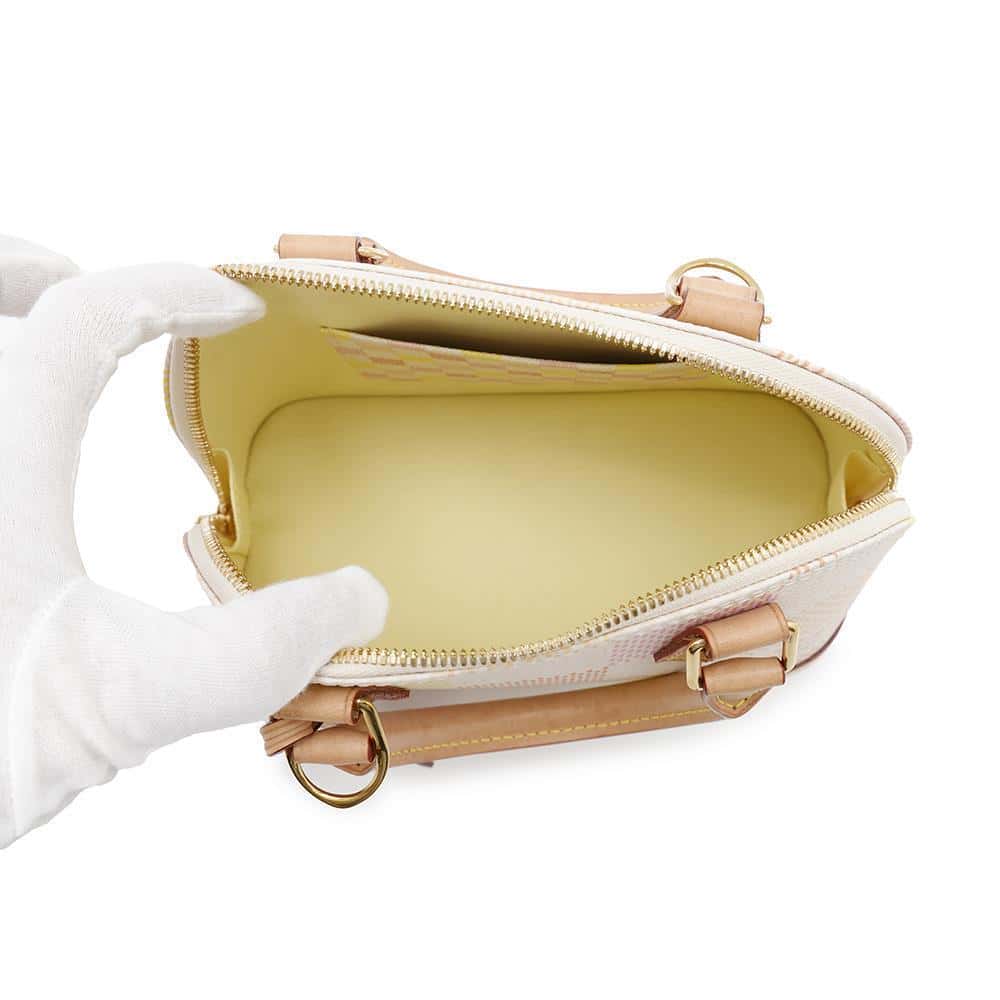 LOUIS VUITTON Alma Damierious PeachN40516 Damier Ebene Canvas Size BB