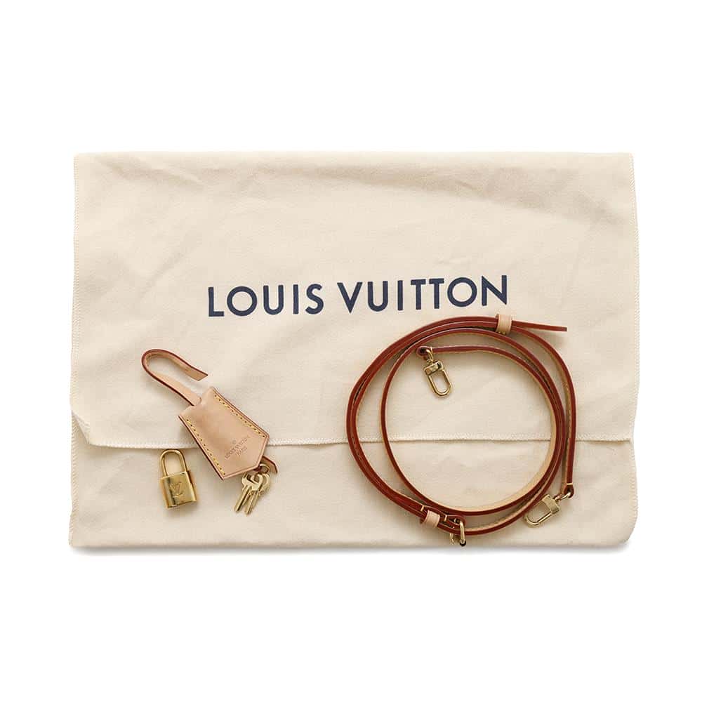 LOUIS VUITTON Alma Damierious PeachN40516 Damier Ebene Canvas Size BB