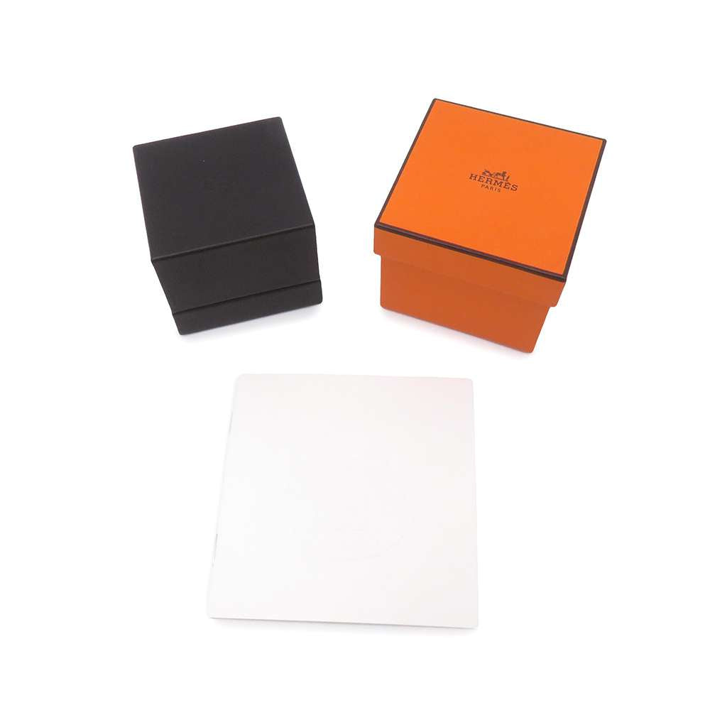 HERMES Chaine d'Ancre Punk Ring Size 52/#12 18K Pink Gold